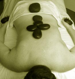 Photo: Hot Stone Massage Therapy